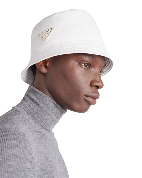 white prada bucket hat|prada bucket hat saks.